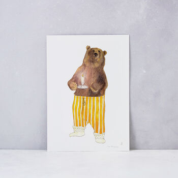 'I Can Bearly See You' Print, 2 of 2