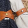 Slim Leather Napkin Rings, thumbnail 8 of 8