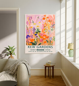 Set Of Two Kew Gardens Pastel Art Prints, 3 of 4