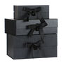 Personalised Midnight Black Luxury Gift Box, thumbnail 2 of 6