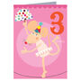 Mini Mouse 3rd Birthday Card, thumbnail 2 of 4