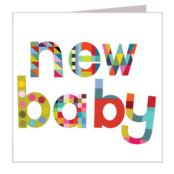 Glossy New Baby Card, 2 of 5