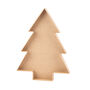 Christmas Tree Serving Disposable Tray Perfect For Festive Holiday Food Displays, thumbnail 3 of 5
