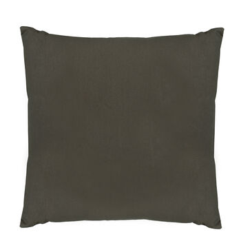 Mocha Brown Cotton Scatter Cushion, 2 of 3