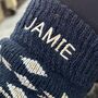 Personalised Men's Thermal Wool Sock, thumbnail 3 of 4