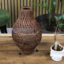 Rattan Table Lamp And Bedside Lamp Nordic Home Decor, thumbnail 8 of 8