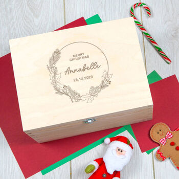 Personalised Keepsake Box Christmas Gifts For Family, 3 of 6