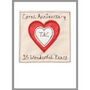 Personalised Coral 35th Wedding Anniversary Card, thumbnail 10 of 10