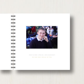 Personalised 18th Birthday Memory Book, 2 of 12
