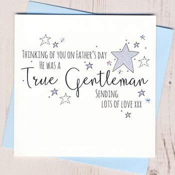 Thinking Of You On Father's Day Star Card, 3 of 3