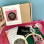 Mini Embroidery Kit Ammonite, thumbnail 5 of 5