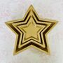 Gold Star Trinket Dish / Tray, thumbnail 2 of 7