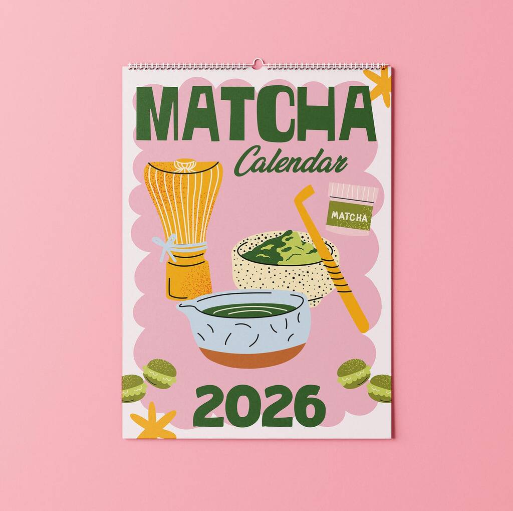 2026 Matcha Tea Calendar, 1 of 5