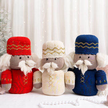 Noel Nutcracker Christmas Easy Knitting Kit, 7 of 10