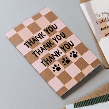 Thank You Card From The Dog Or Cat, 7 of 7