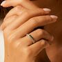 Lalita Chrome Diopside Sterling Silver Spinning Ring, thumbnail 1 of 9