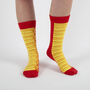 Christmas Gift Bundle Pack:Burger And Fries Socks, thumbnail 6 of 7