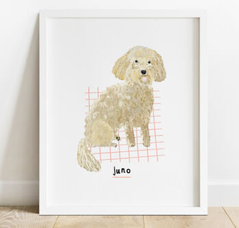 Personalised Illustrated Pet Portrait, 8 of 12
