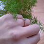Sapphire And Diamond Engagement Ring, thumbnail 7 of 11
