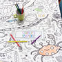Colour In Giant Poster Tablecloth Seaside Personalse It, thumbnail 4 of 6