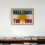 Here Comes The Sun Hand Painted Wall Art Print, thumbnail 7 of 7
