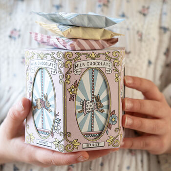 The Chocolate Gift Company Easter Carousel Chocolate Egg, 2 of 3