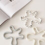 Ceramic Trivet In Artsy Splatter Design With Gift Box, thumbnail 8 of 12