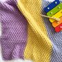 'Oh Baby' Blanket Easy Knitting Kit, thumbnail 1 of 7