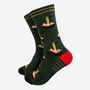 Men's Ramen Noodles Bamboo Socks Khaki, thumbnail 1 of 4