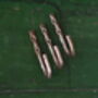 Solid Copper Hooks Hammered Metal Diy Fixing, thumbnail 4 of 10