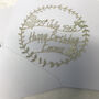 Personalised Age Hearts Birthday Card, thumbnail 4 of 6