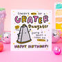 'Grater Daughter' Birthday Card, thumbnail 1 of 2