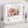 Personalised Wild Flowers Box Photo Frame, thumbnail 3 of 3