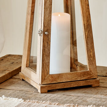 Wooden Candle Lantern, 3 of 8