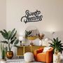 Sweet Dreams Wooden Wall Sign For Cozy Bedtime Vibes, thumbnail 4 of 12