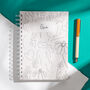 Personalised Minimalist Style Notebook, thumbnail 1 of 3