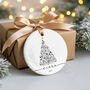 Personalised Family Christmas Tree Bauble, thumbnail 1 of 10