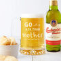 'Go Ask Your Mother' Beer Tankard For Dad, thumbnail 2 of 5