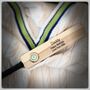 Personalised Mini Cricket Bat With Clock, thumbnail 5 of 11