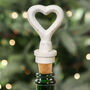 Iron Love Heart Bottle Stopper Gift, thumbnail 2 of 6
