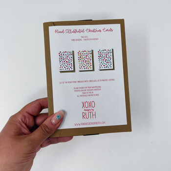 Charity Christmas Pack Of Six Shape Design, 8 of 10
