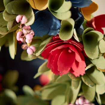 Festival Of Colour Rainbow Door Wreath, 5 of 6