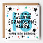Grandson 18th Birthday Card, thumbnail 1 of 4