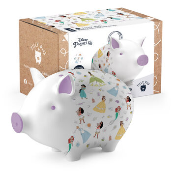 Tilly Pig Disney Enchanted Princesses Piggy Bank, 6 of 12