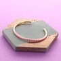 Enamel Coloured Twisted Bangles, thumbnail 8 of 11