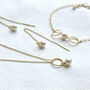 Freshwater Pearl Thread Jewellery Set, thumbnail 12 of 12