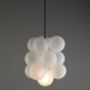 Silver Bubble Chandelier Light, thumbnail 1 of 9