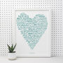 Mum Means Love In Every Language Print, thumbnail 1 of 7