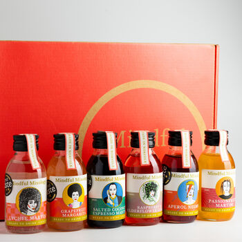 Personalised Cocktail Gift Set Of Six, 6 of 6