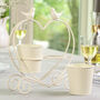Personalised Heart Planter Wedding Table Centrepiece, thumbnail 9 of 10